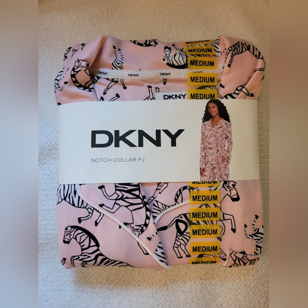 DKNY Pink Zebra Pajamas